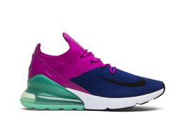 Nike: Синие кроссовки  Air Max 270 Flyknit