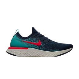 Nike: Синие кроссовки  Epic React Flyknit