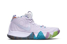 Nike: Фиолетовые кроссовки  Kyrie 4