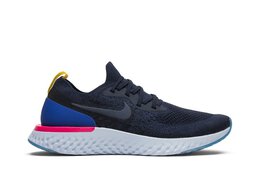 Nike: Синие кроссовки  Epic React Flyknit