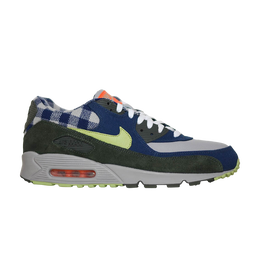 Nike: Синие кроссовки  Air Max 90 Premium