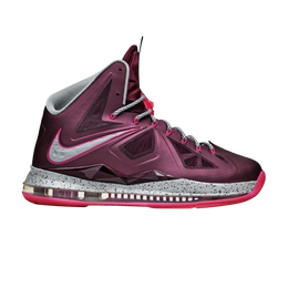 Nike: Фиолетовые кроссовки  Lebron 10