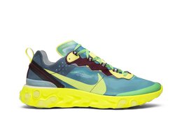 Nike: Синие кроссовки  Undercover X React Element 87