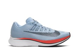 Nike: Голубые кроссовки  Zoom Fly