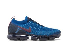 Nike: Голубые кроссовки  Air Vapormax Flyknit 2