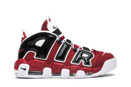 Nike: Красные кроссовки  Air More Uptempo