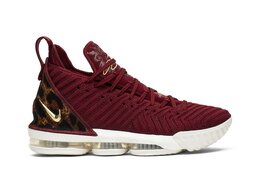 Nike: Красные кроссовки  Lebron 16