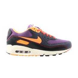 Nike: Фиолетовые кроссовки  Air Max 90