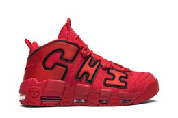 Nike: Красные кроссовки  Air More Uptempo