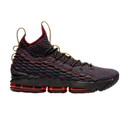 Nike: Красные кроссовки  Lebron 15