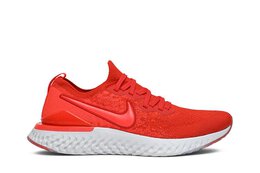 Nike: Красные кроссовки  Epic React Flyknit 2