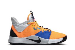 Nike: Оранжевые кроссовки  PG 3