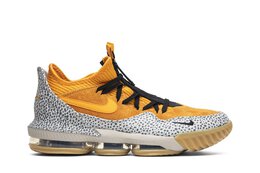 Nike: Оранжевые кроссовки  LeBron 16 Low