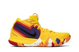 Nike: Жёлтые кроссовки  Kyrie 4