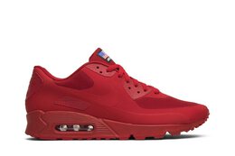 Nike: Красные кроссовки  Air Max 90