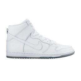 Nike: Белые кроссовки  SB Dunk High Pro