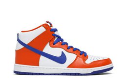 Nike: Белые кроссовки  SB Dunk High