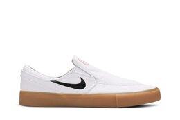 Nike: Оранжевые кроссовки  Zoom Janoski