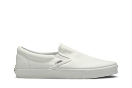 Vans: Белые кроссовки  Classic Slip On