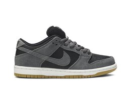 Nike: Тёмные кроссовки  SB Dunk Low