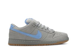 Nike: Серые кроссовки  Dunk Low Pro SB