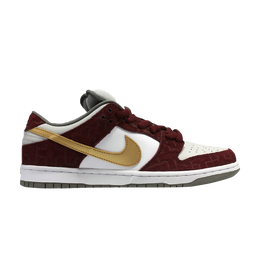 Nike: Белые кроссовки  Dunk Low Premium SB