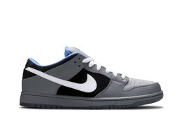 Nike: Серые кроссовки  Dunk Low Premium SB