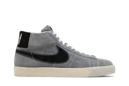 Nike: Серые кроссовки  Blazer SB