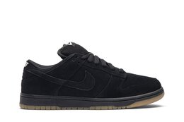 Nike: Чёрные кроссовки  Dunk Low Pro SB