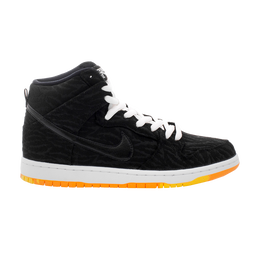 Nike: Чёрные кроссовки  SB Dunk High Pro