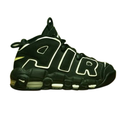 Nike: Чёрные кроссовки  Air More Uptempo