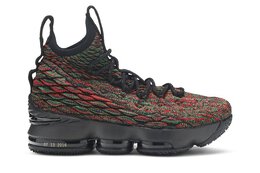 Nike: Чёрные кроссовки  Lebron 15