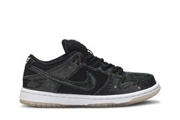 Nike: Чёрные кроссовки  SB Dunk Low TRD QS