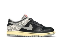 Nike: Чёрные кроссовки  Dunk Low