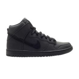 Nike: Чёрные кроссовки  Dunk High Premium SB