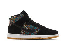 Nike: Чёрные кроссовки  Dunk High Premium SB