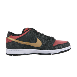 Nike: Чёрные кроссовки  Dunk Low Premium SB