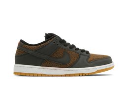 Nike: Чёрные кроссовки  Dunk Low Premium SB