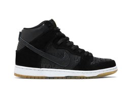 Nike: Чёрные кроссовки  Dunk High Premium SB