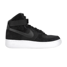 Nike: Чёрные кроссовки  Air Force 1 High