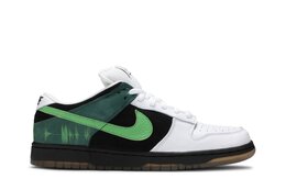 Nike: Чёрные кроссовки  Dunk Low Premium SB