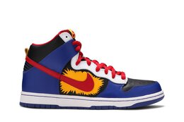 Nike: Чёрные кроссовки  Dunk High Pro SB