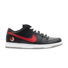 Nike: Чёрные кроссовки  Dunk Low Premium SB