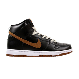 Nike: Чёрные кроссовки  Dunk High Pro SB