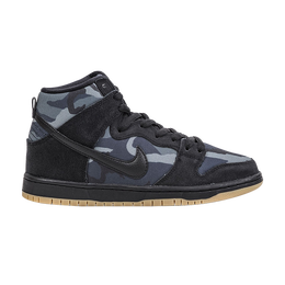 Nike: Чёрные кроссовки  Dunk High Pro SB