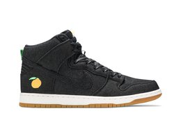 Nike: Чёрные кроссовки  Dunk High Pro SB