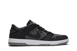 Nike: Чёрные кроссовки  SB Dunk Low