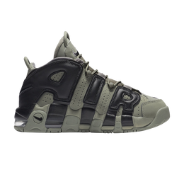 Nike: Тёмные кроссовки  Air More Uptempo