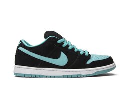 Nike: Чёрные кроссовки  Dunk Low Pro SB