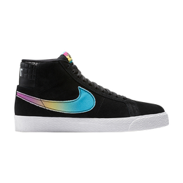 Nike: Чёрные кроссовки  SB Blazer Mid